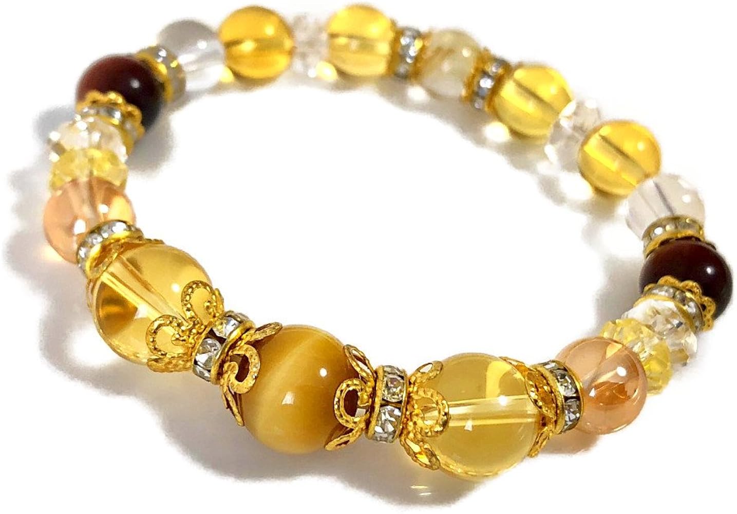 Amazon.co.jp: お金に困ってるなら金運ブレス。絶大な金運を誇る事で