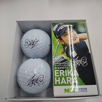 Amazon.co.jp: 原英莉花 サイン入りゴルフボール : ホビー