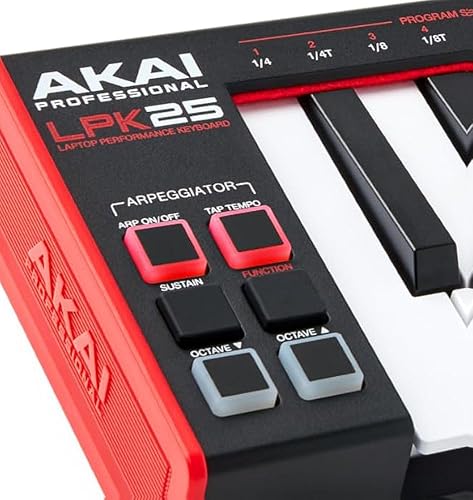 Amazon.com: Akai Professional LPK25 - USB MIDI Keyboard Controller