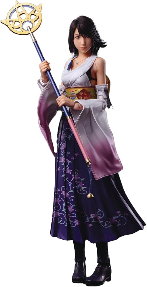 Amazon.com: Final Fantasy X: Yuna Play Arts Kai Action Figure