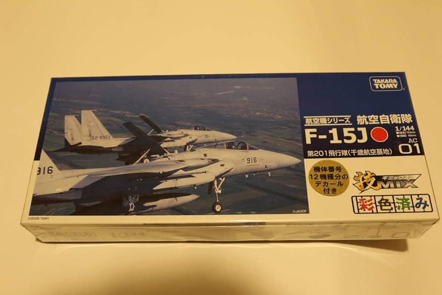 Amazon | 技MIX ギミックス AC01 航空自衛隊 F-15J 第201飛行隊(千歳