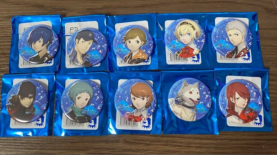 P4U2 P3 天田乾 ステラワース特典缶バッジ ペルソナ3 P4U2 P3 天田乾