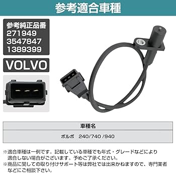 Amazon | ボルボ 240 740 760 940 B200 B230 クランクシャフト