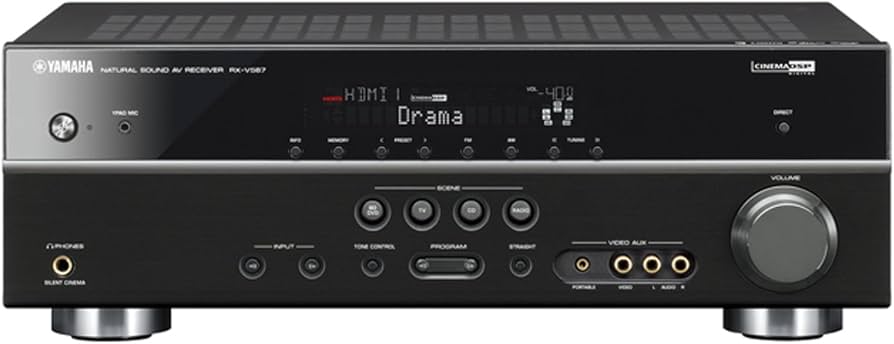 Amazon.co.jp: YAMAHA AVレシーバー (ブラック) RX-V567B : 家電＆カメラ