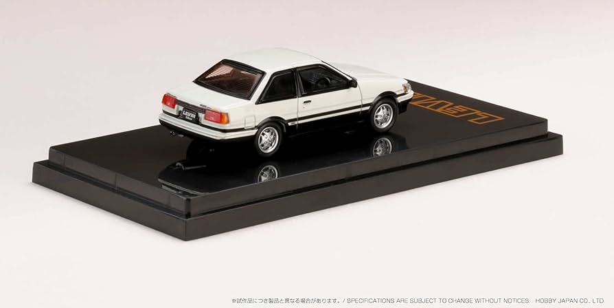 Amazon | HJ64 1/64 トヨタ カローラ レビン GT APEX 2ドア (AE86