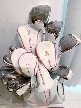 Amazon.co.jp: 良品 レディースゴルフクラブ 本格フルセット ルーズ