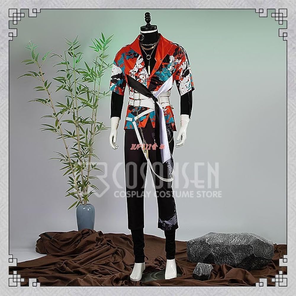 Amazon.co.jp: [よきま] Vtuber 3SKM 魁星コスプレ衣装 風