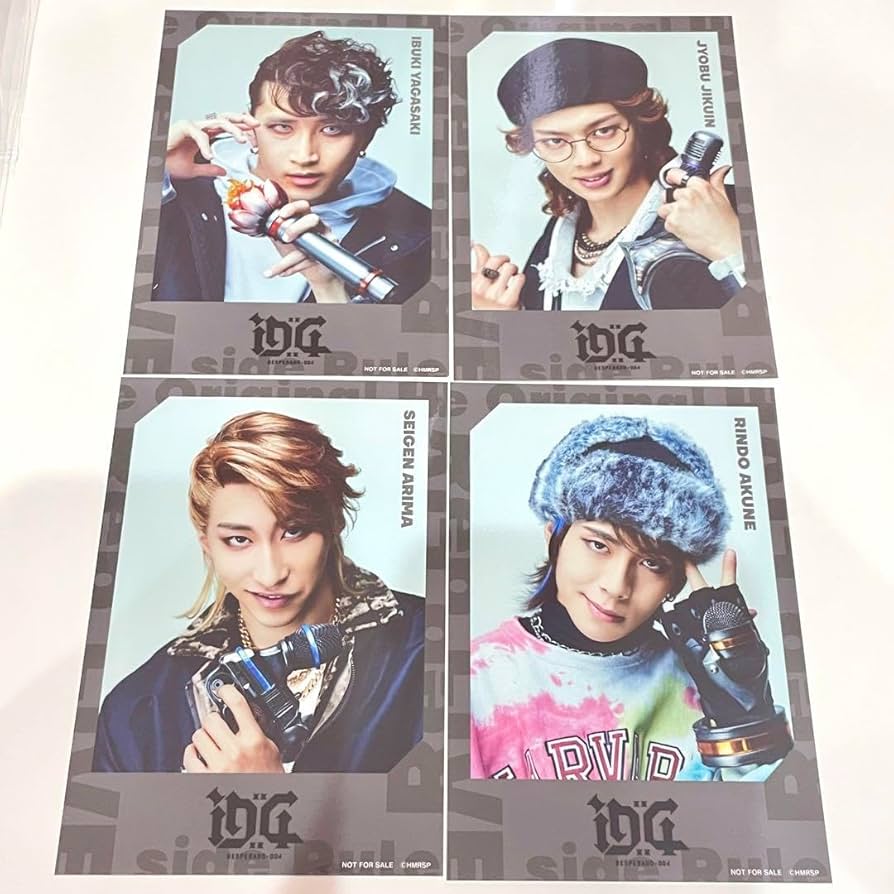 Amazon.co.jp: ヒプステ D4 ブロマイド Rep LIVE side Original 4点