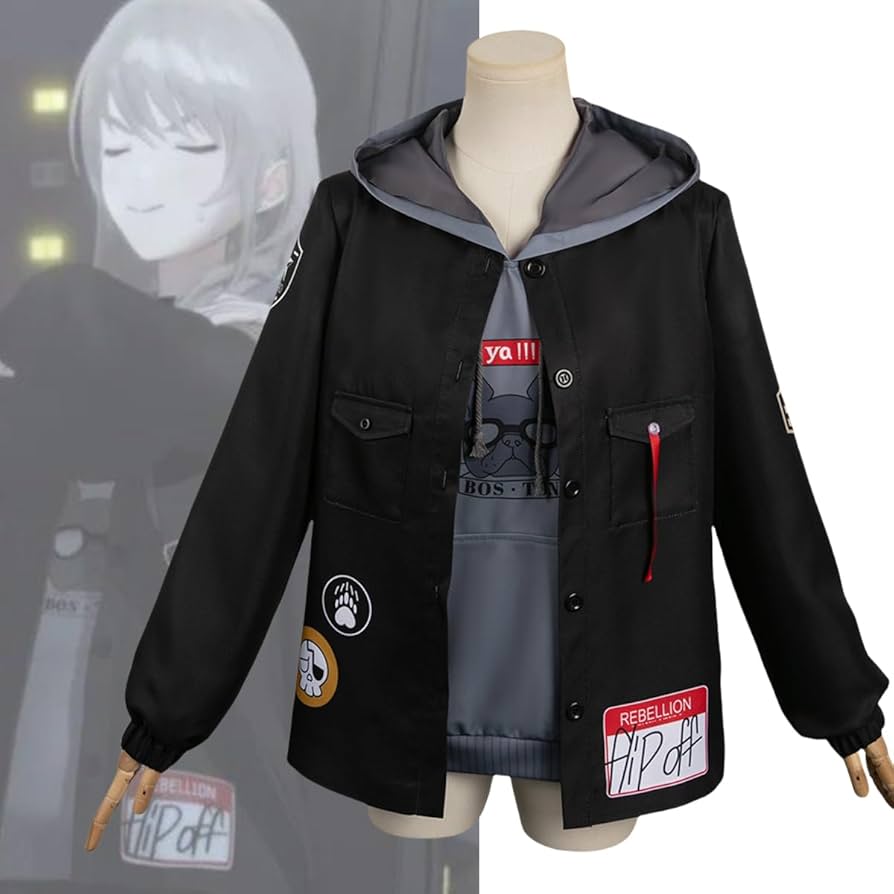 Amazon.co.jp: [YAYANA]河原木桃香コスプレ 2点セット パーカー