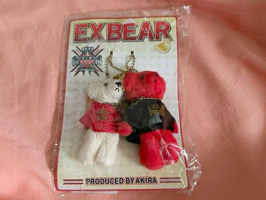 Amazon.co.jp: EXILE AKIRA プロデュース EX BEAR ぬいぐるみ キー