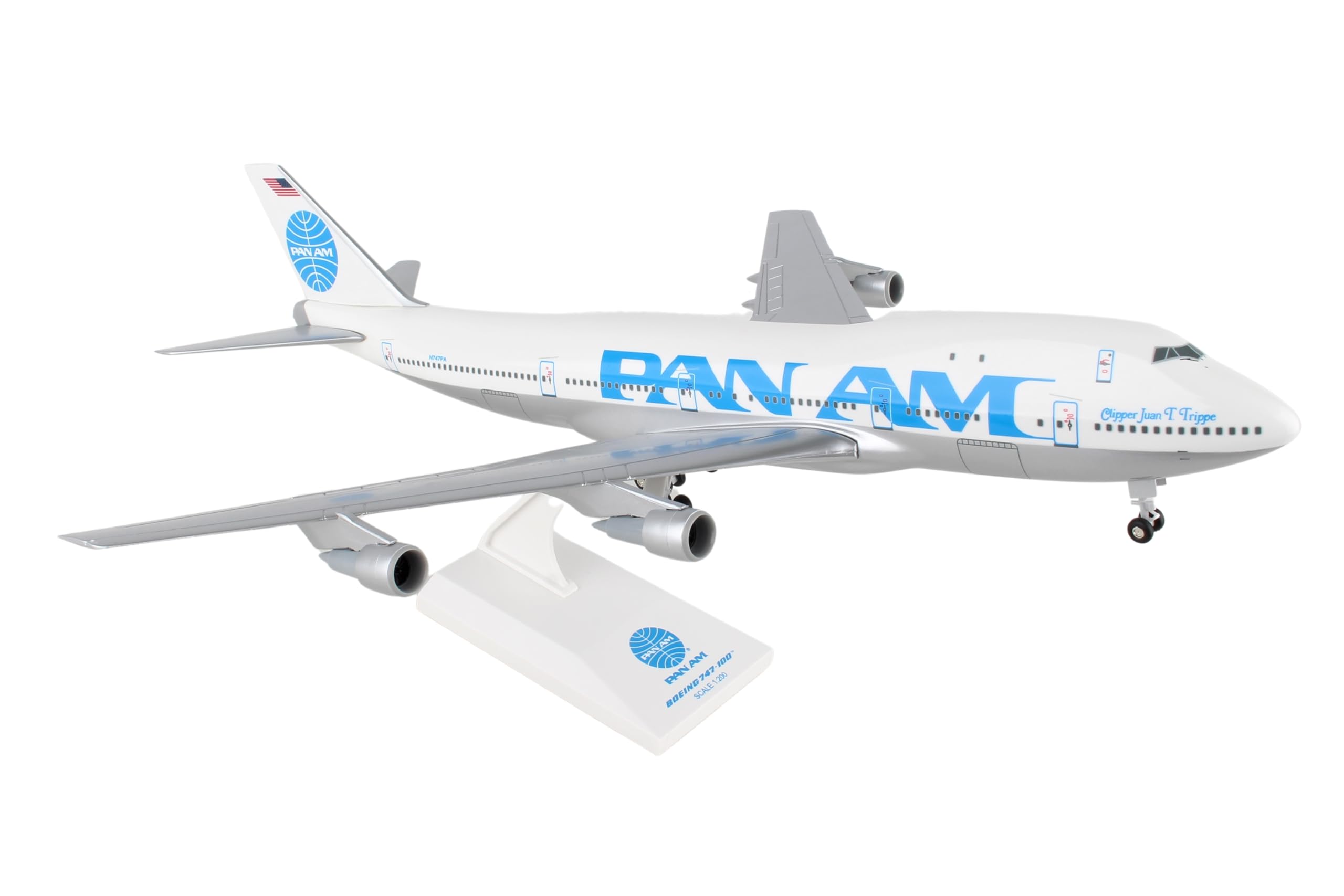 Amazon | SKYMARKS 1/200 パンアメリカン航空 PAN AM B747-100 JUAN