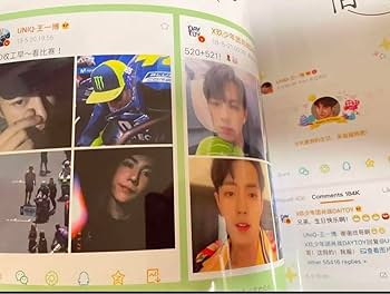 Amazon.co.jp: 陳情令 博君一肖 相互のweiboコメント写真集 肖战