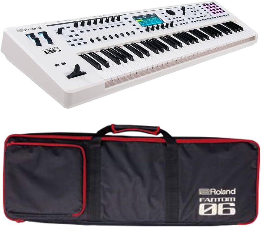 Amazon | Roland FANTOM-06-SC シンセサイザー 限定ホワイト 追加音源