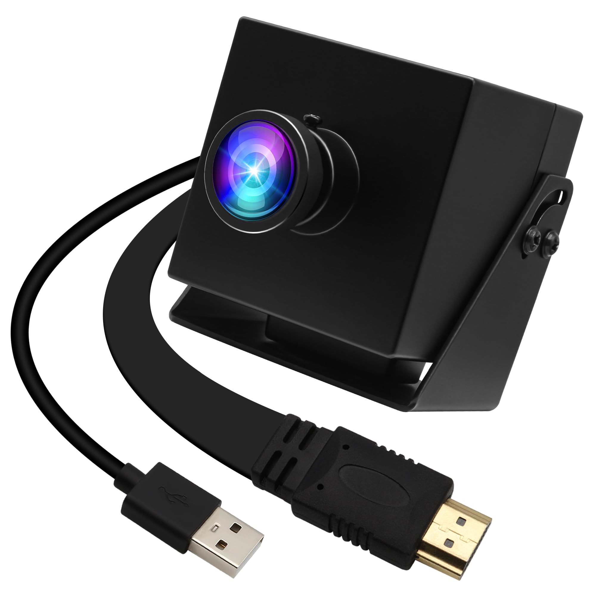 Amazon.com: ELP 4K HDMI USB Camera Wide Angle PC Camera for