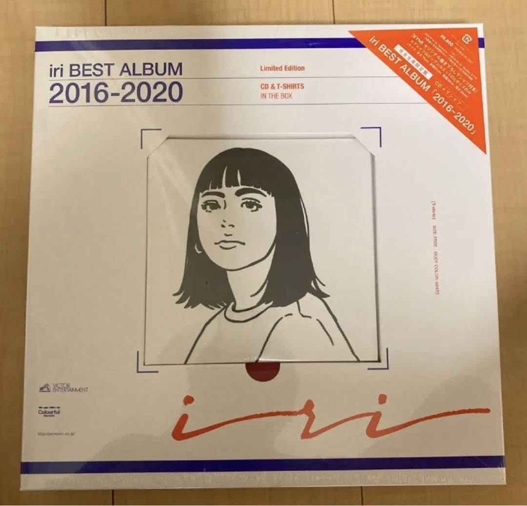 iri｜イリ BEST ALBUM 2016-2020 限定Tシャツセット ＊＄ iri｜イリ