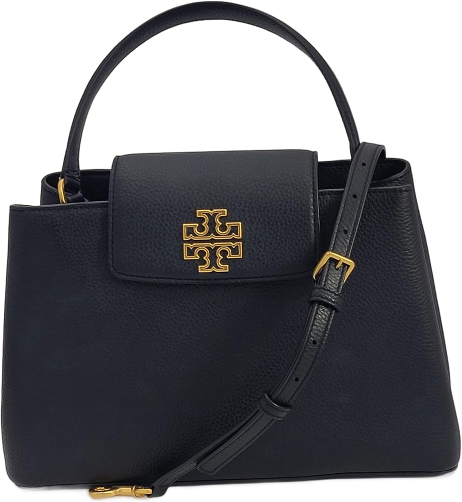 Amazon | Tory Burch 140972 Britten Black With Gold Hardware