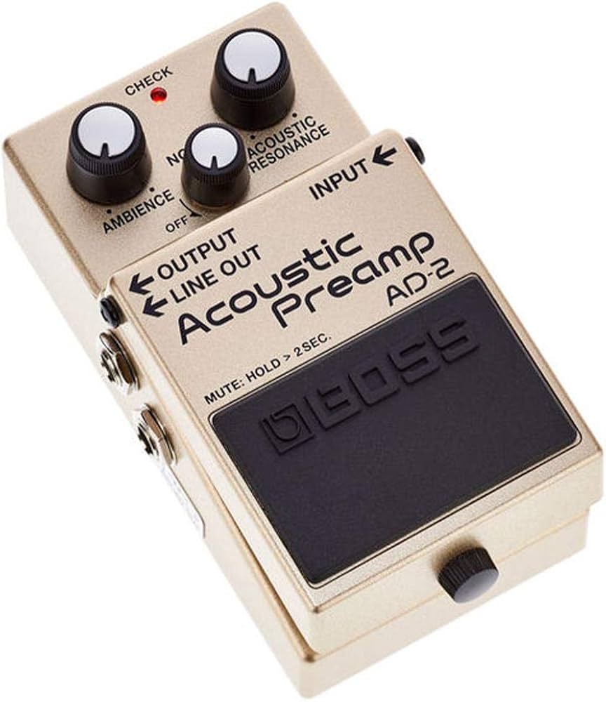 Amazon.co.jp: BOSS ボス アコースティックプリアンプ AD-2 コンパクト