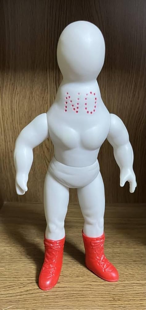 Amazon.co.jp: タイガーマスク ソフビ ミスター ノー NO 中嶋製作所