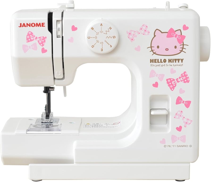 Amazon.co.jp: ジャノメ JANOME サンリオ ハローキティ 電動ミシン