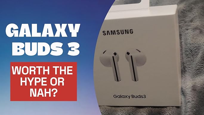 Amazon.com: Samsung Galaxy Buds3 (2024, ANC) Water Resistant, AI