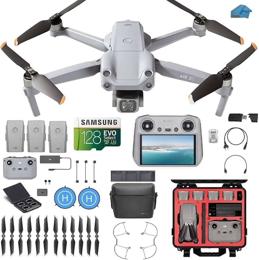 Amazon.com: DJI Air 2S Fly More Combo with DJI-RC Controller Smart