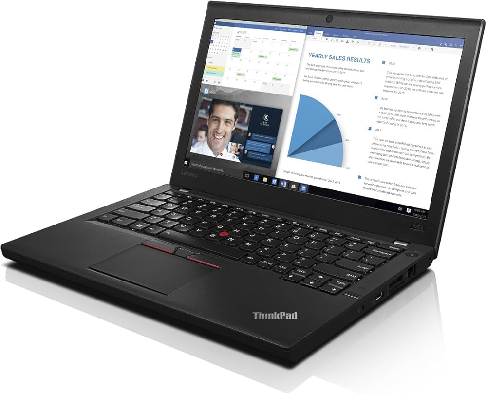 Lenovo ThinkPad X260 12.5-Inch Notebook - (Black) (Intel Core i5