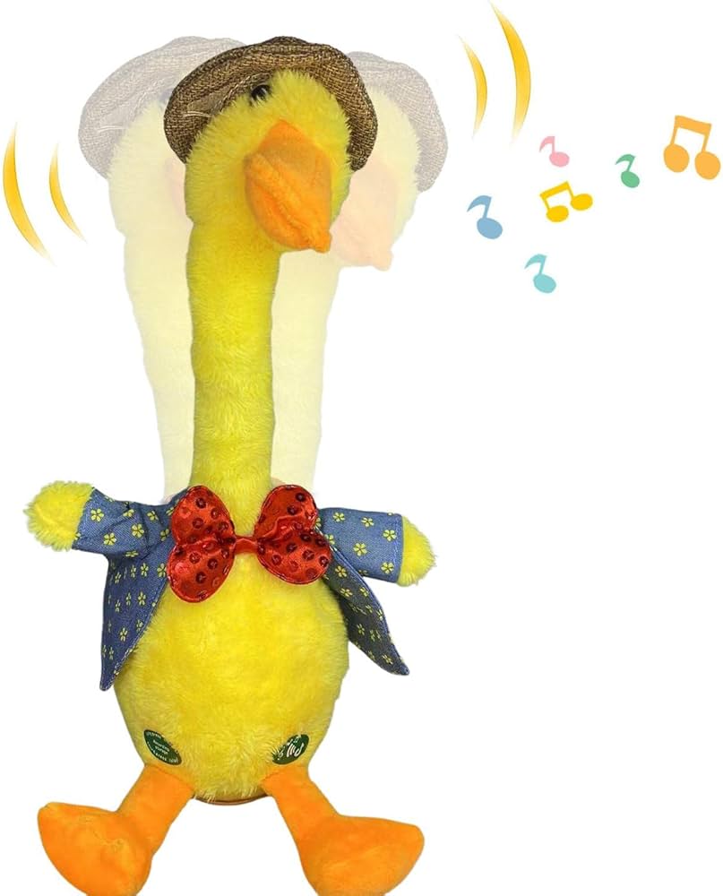 Amazon.co.jp: ぬいぐるみを踊る、120曲の面白い話をする歌うアヒル