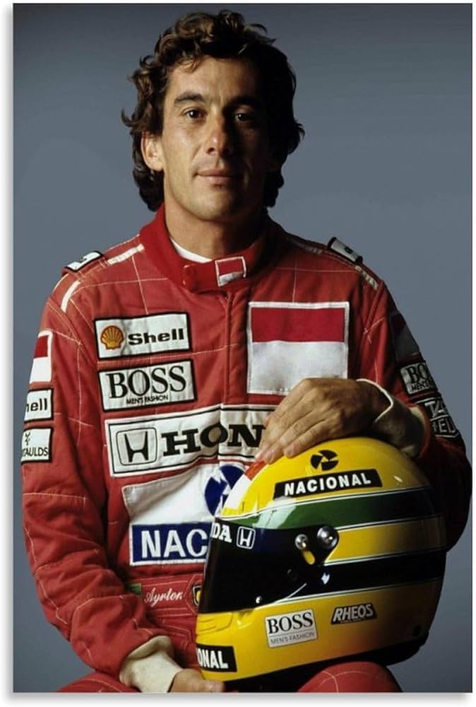 Amazon.co.jp: アイルトン・セナ F1グランプリ キャンバスアート