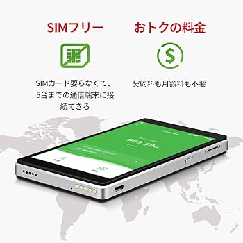 Amazon.co.jp: GlocalMe G4 Pro 4G対応 ポケットWiFi モバイルルーター