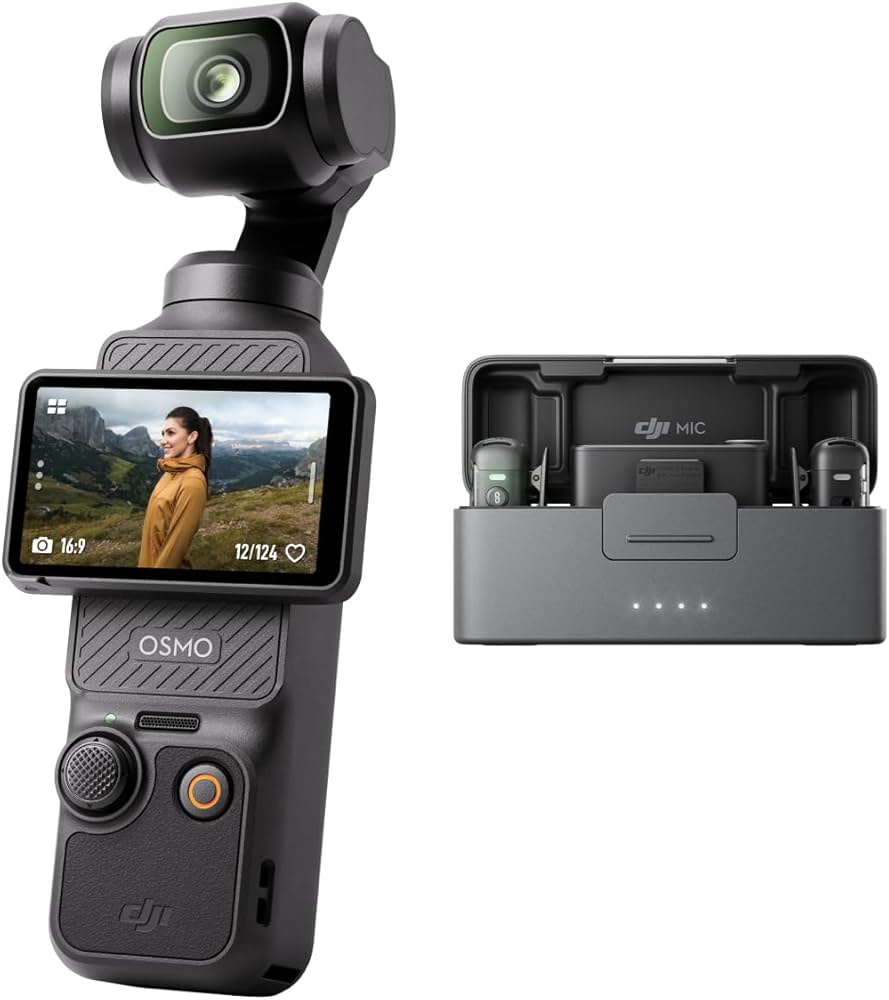 Amazon.co.jp: DJI Osmo Pocket 3 + Mic 2（2 TX + 1 RX + 充電ケース