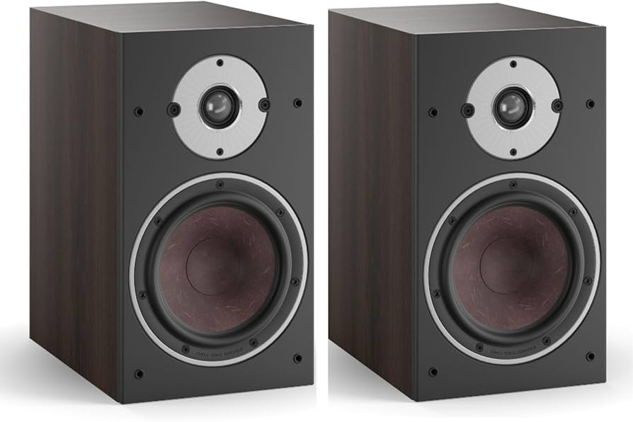 DALI Oberon 3 Bookshelf Speakers - Dark Walnut (Pair) : Amazon.ca