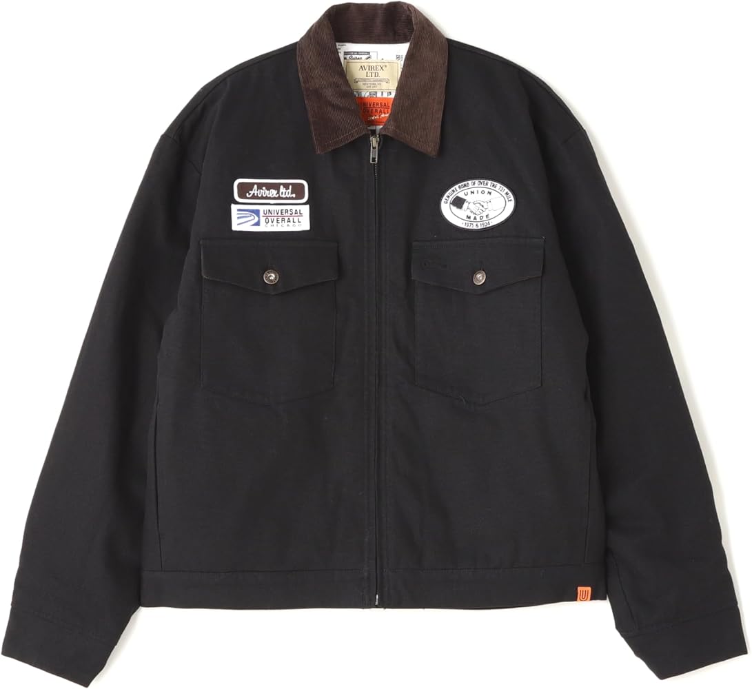 Amazon.co.jp: [アヴィレックス] UNIVERSAL OVERALL WORK JACKET