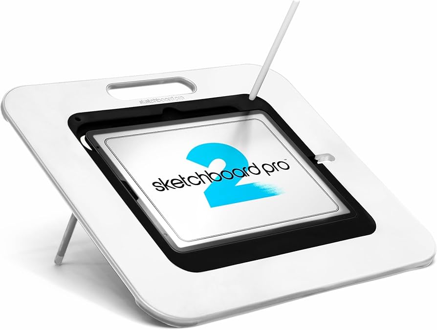 Amazon.com: SKETCHBOARD PRO 2 iPad Art Stand (White, iPad Pro 12.9
