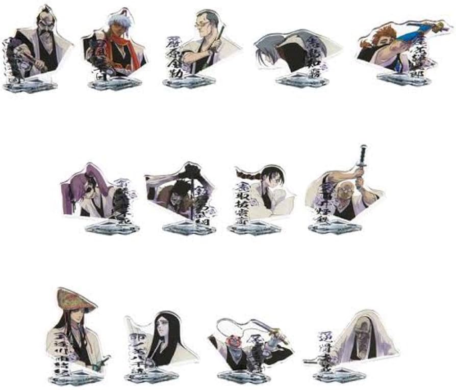 Amazon.co.jp: BLEACH 初代護廷十三隊 アクリルフィギュアコレクション