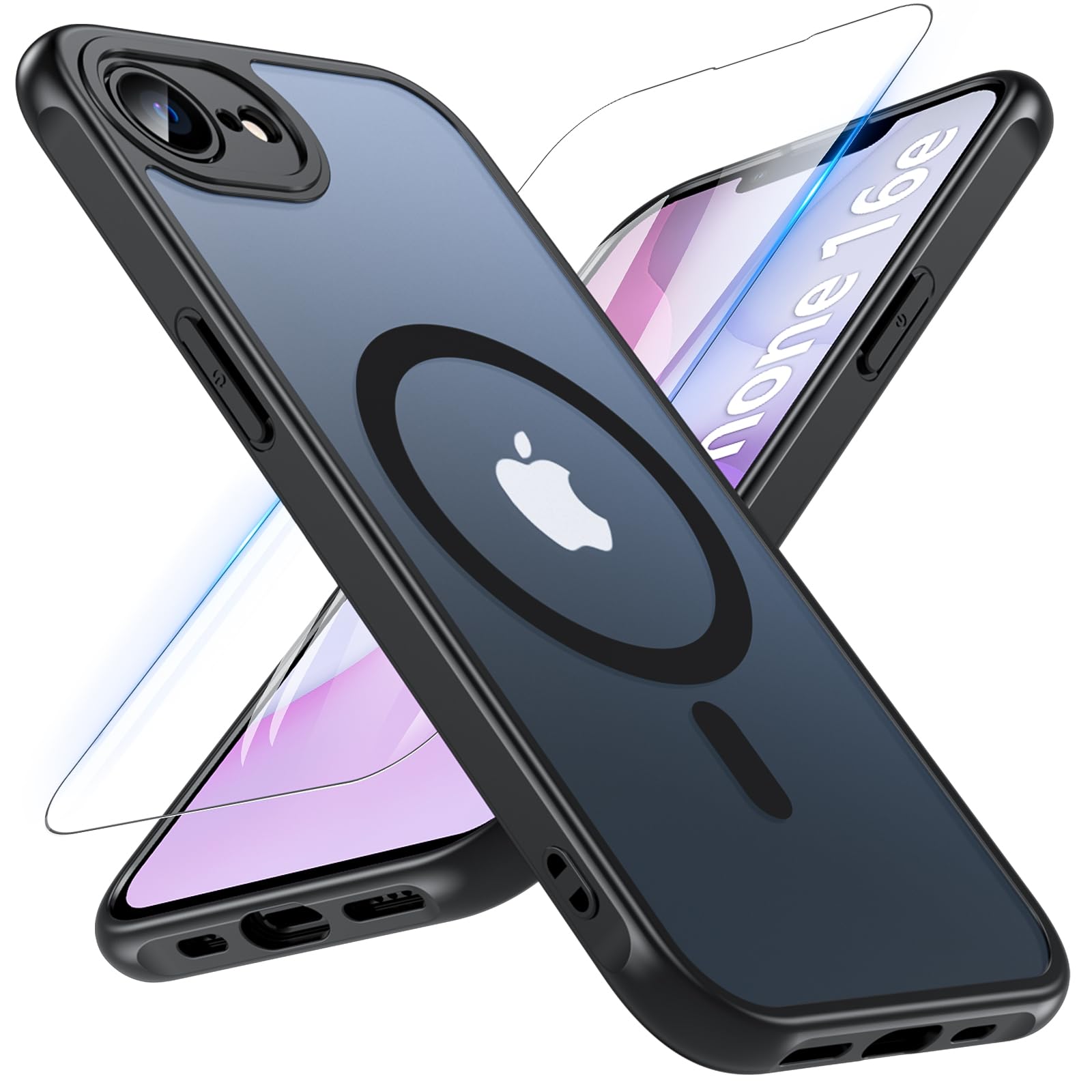 Amazon.co.jp: iPhone 16e ケース 2025【MagSafe対応・ガラスフィルム