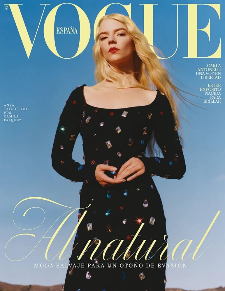 VOGUE ESPANA SPAIN Magazine October 2021 Number 403 ANYA TAYLOR