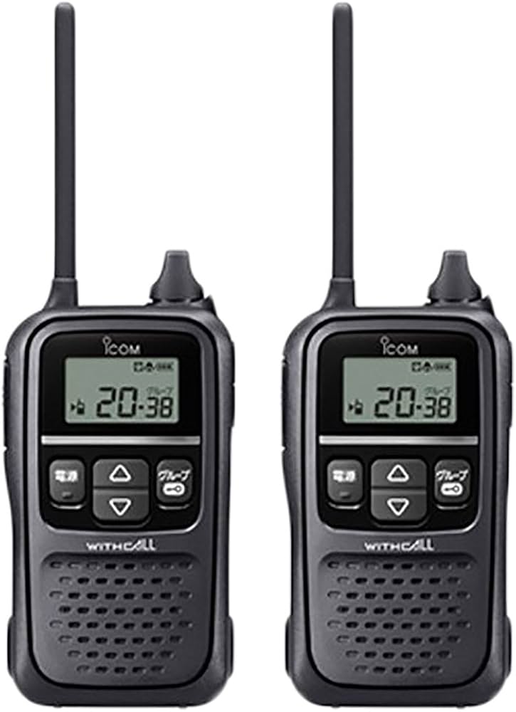 Amazon | ICOM IC-4110 2台セット (ブラック）特定小電力