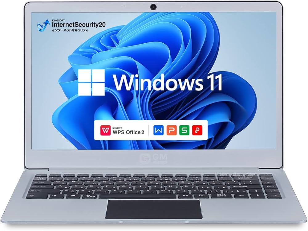 Amazon.co.jp: GM-JAPAN ノートパソコン Windows 11 Office搭載 超軽量