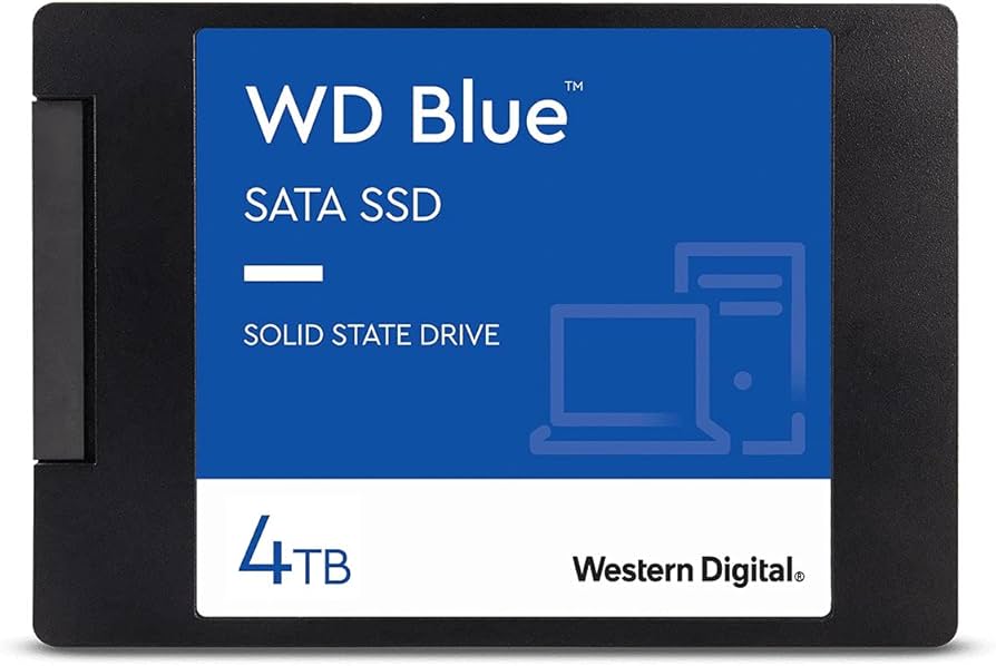 Amazon.com: Western Digital 4TB WD Blue 3D NAND Internal PC SSD