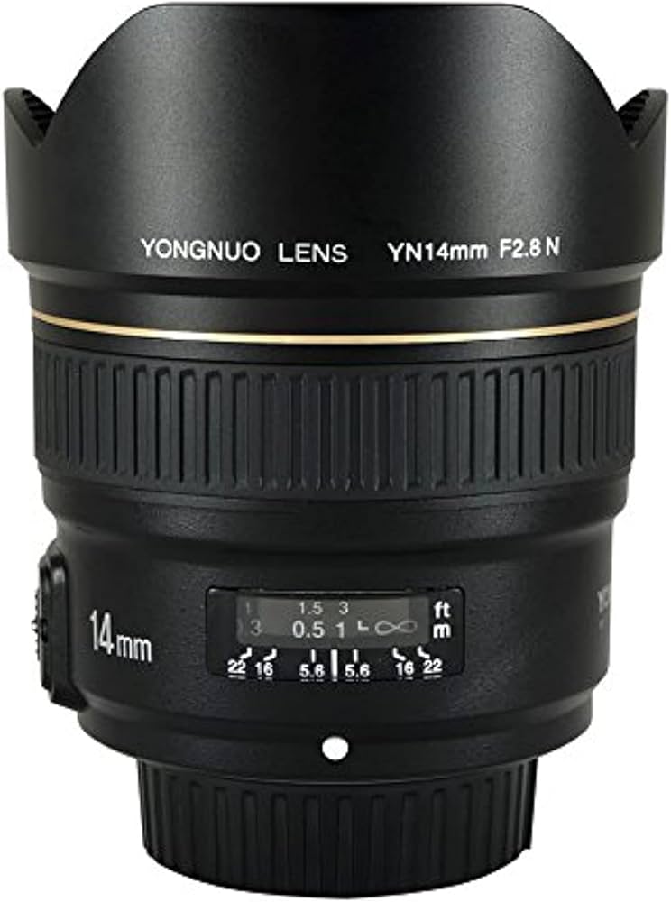 Amazon.co.jp: YONGNUO YN14mm F2.8N 超広角プライムレンズ 大口径AF