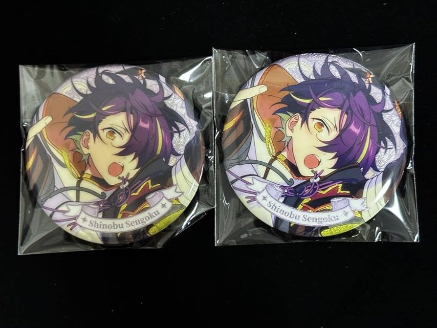 あんスタ 時光 中国 缶バッジ 仙石忍 40個 あんスタ 仙石忍 時光缶