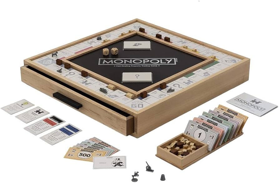 Amazon.co.jp: WS Game Company モノポリー リュクス メープル