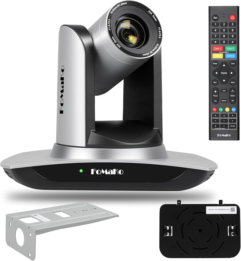 Amazon.co.jp: FoMaKo HDMI PTZ カメラ AI自動追尾 20倍光学ズーム IP