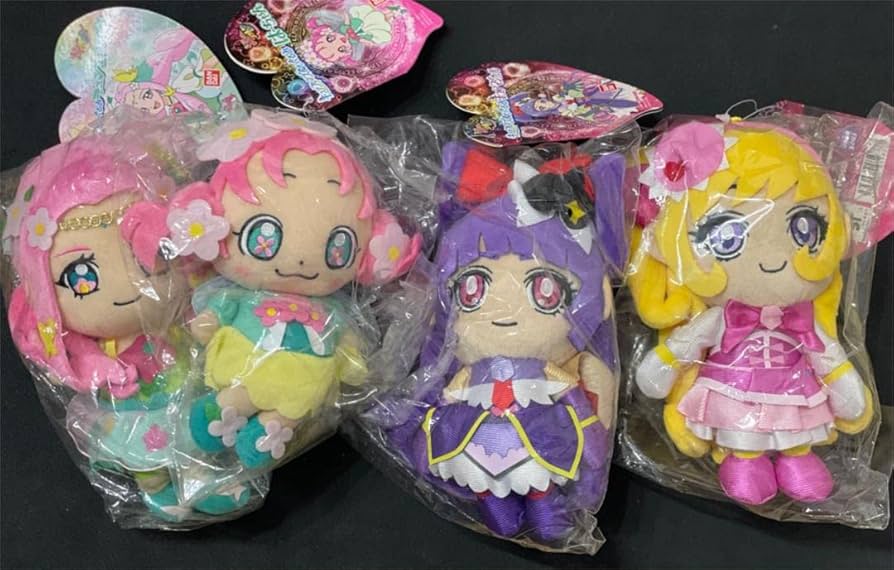 Amazon.co.jp: キュアフレンズぬいぐるみ 魔法つかいプリキュア 4体