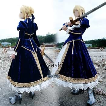 Amazon.co.jp: [YUOK] Fate/stay nightセイバー コスプレ衣装