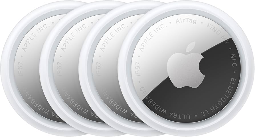 Amazon.com: Apple AirTag (2nd Generation) - 4 Pack: Tracker for