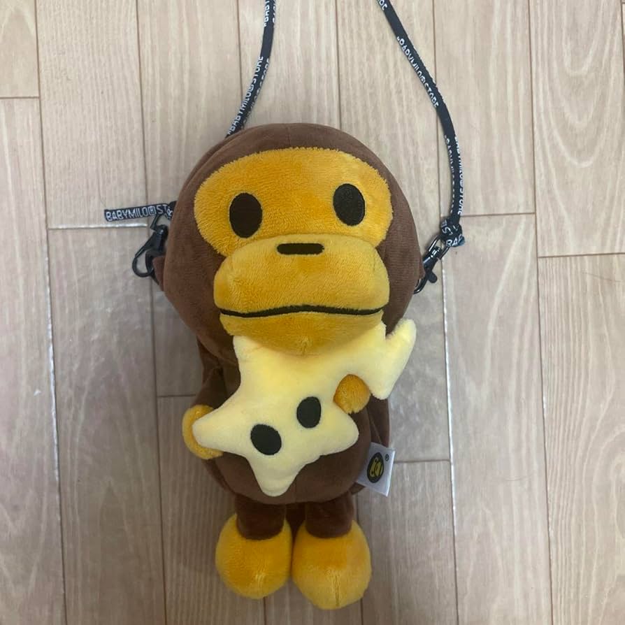 Amazon.co.jp: アベイシングエイプ ショルダー ぬいぐるみショルダー