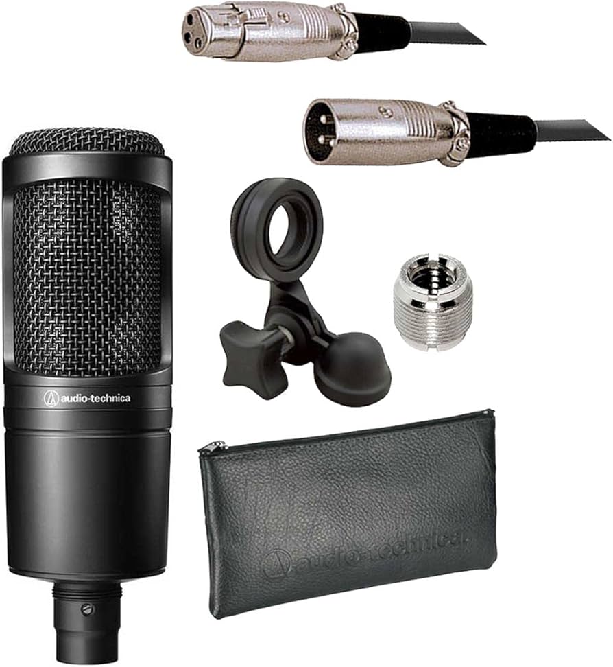 Amazon.co.jp: オーディオテクニカ / AT2020 3mマイクケーブル セット