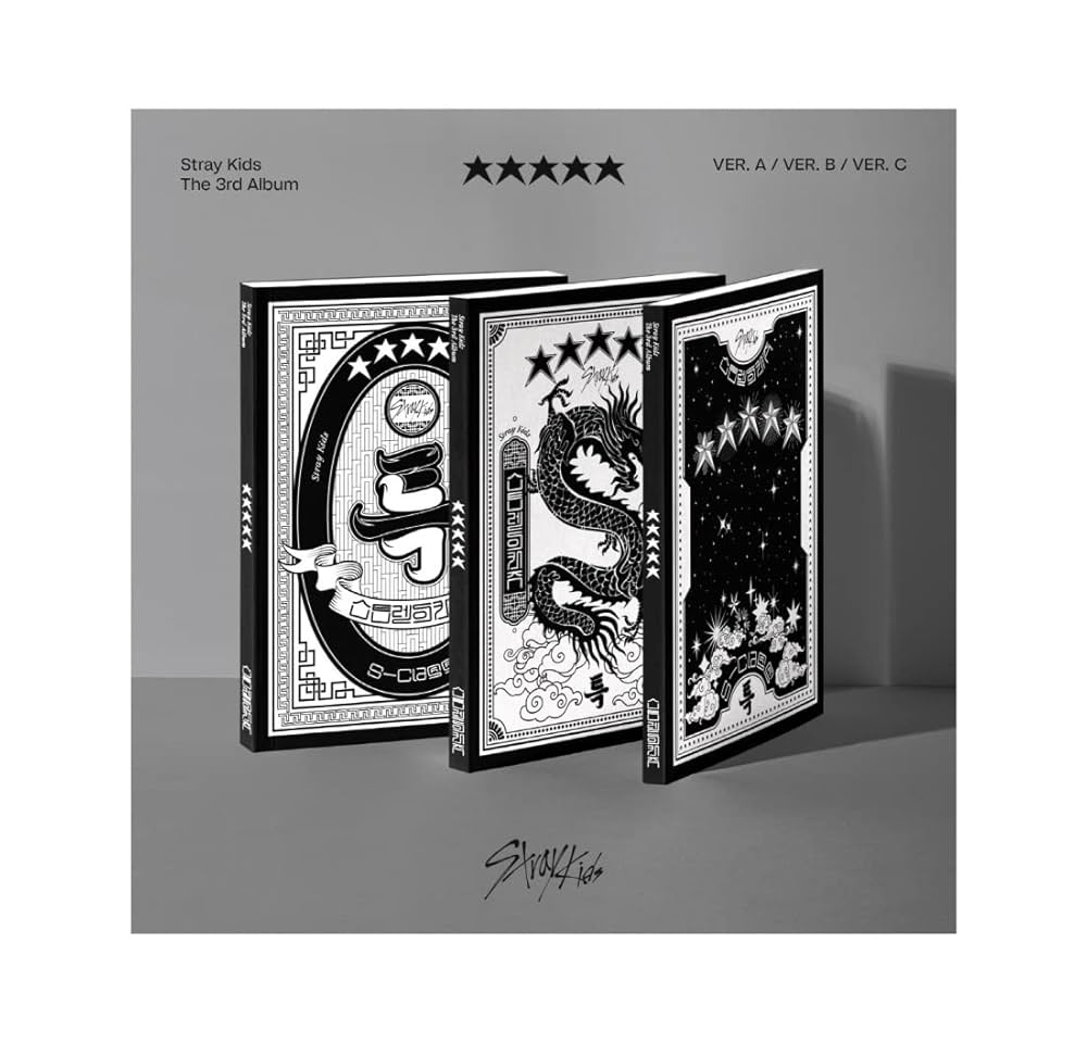 STRAY KIDS - Vol.3 5-STAR Standard Edition CD+Pre-Order Benefit (A