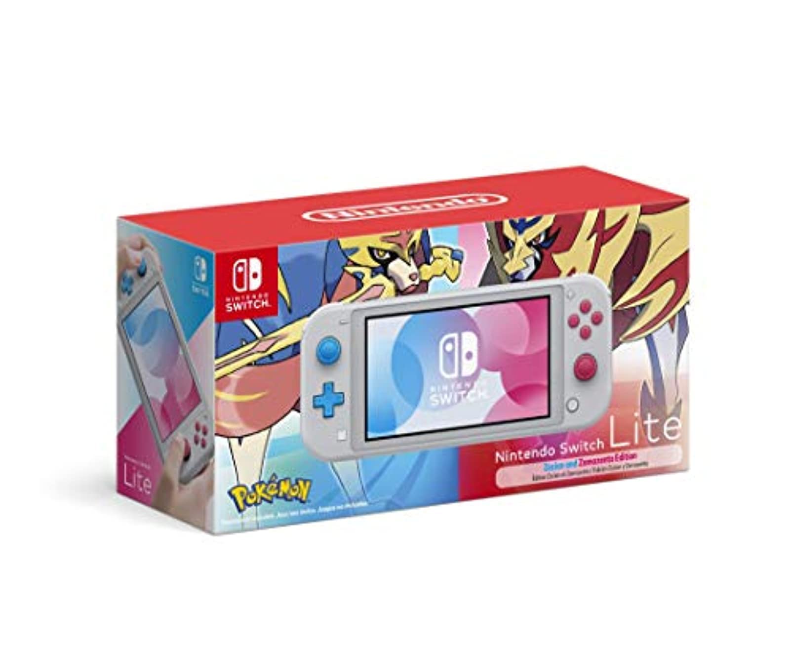 Amazon.com: Nintendo Switch Lite - Zacian and Zamazenta Edition